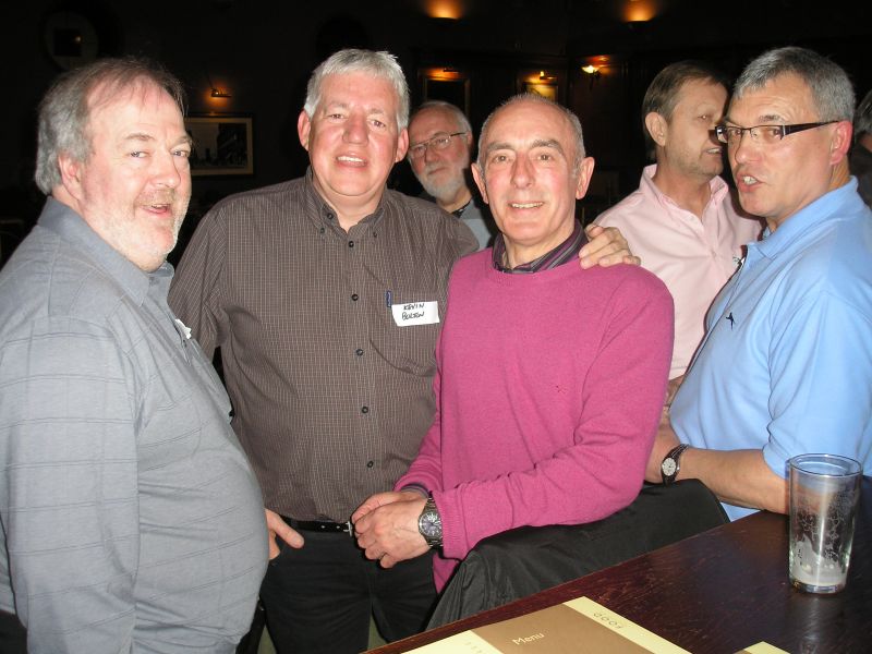 Ken Monaghan, Kevin Bolton, Andy Taylor and Steve Jones